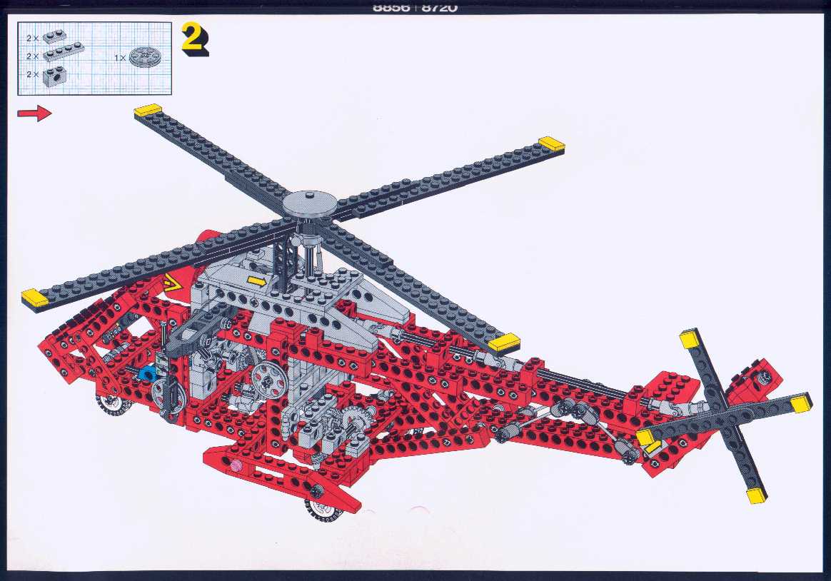 lego technic heavy lift helicopter instructions