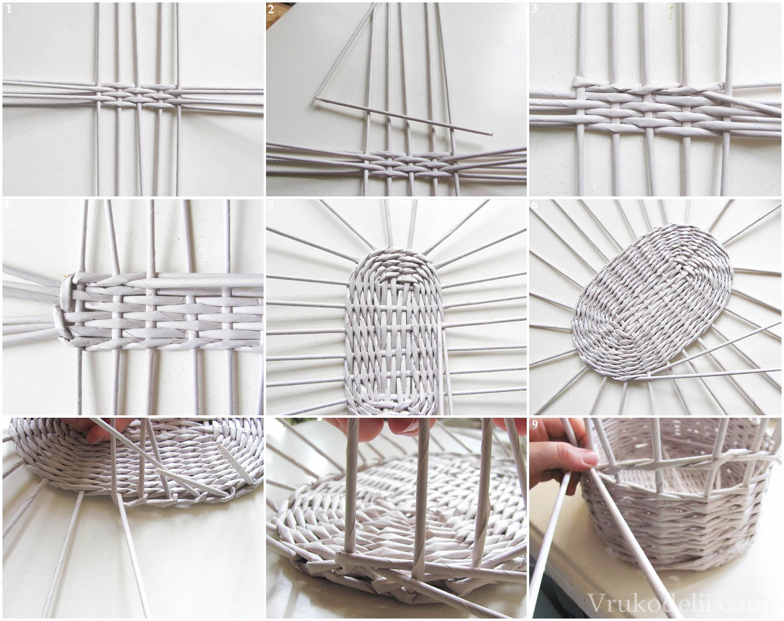 paper basket weaving instructions